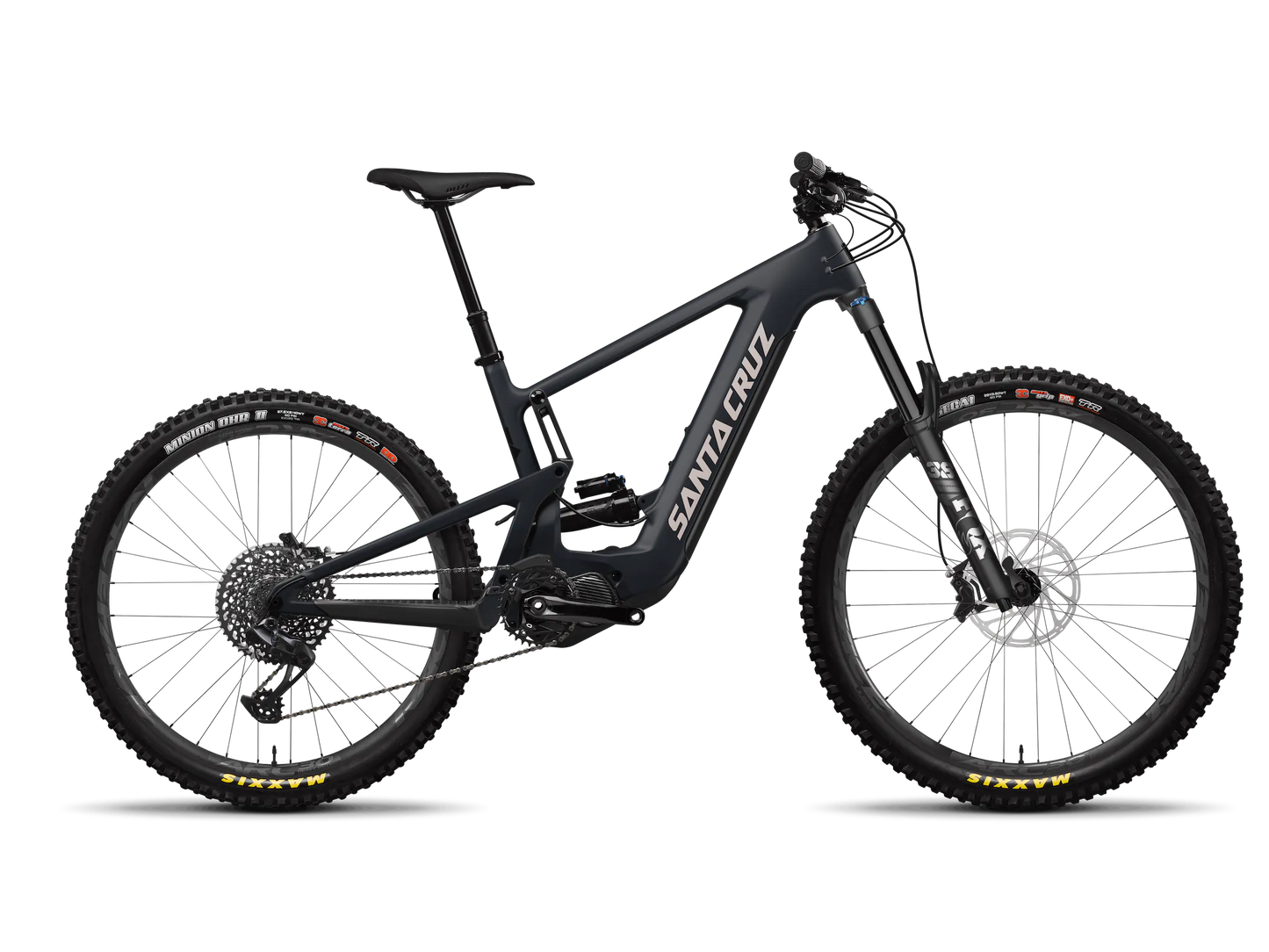 Santa Cruz Heckler Carbon MX - S Kit - Matt Dark Pewter - 2024