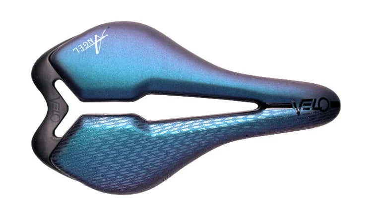 Velo Angel TT+ Saddle - 158mm - Oil Slick