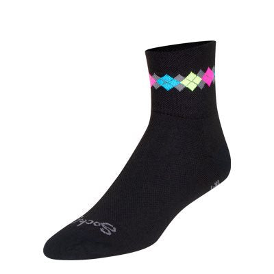 SockGuy Classic 3" Cuff Sock - Arglow