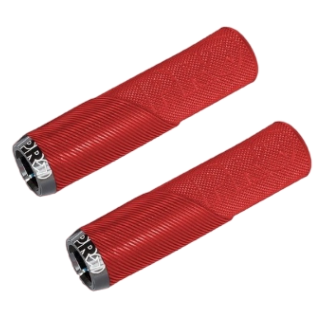 Pro Lock On Trail Grips - Red