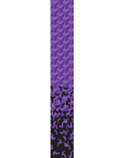 Arundel Art Gecko Bar Tape - Purple