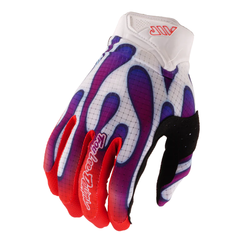 Troy Lee Designs Air MTB Glove - Overspray - White-Violet