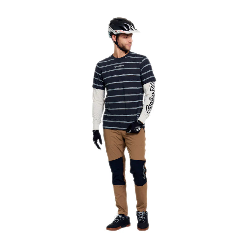 Troy Lee Designs Skyline Long Sleeve Ride Tee - One Eye - Aero Blue