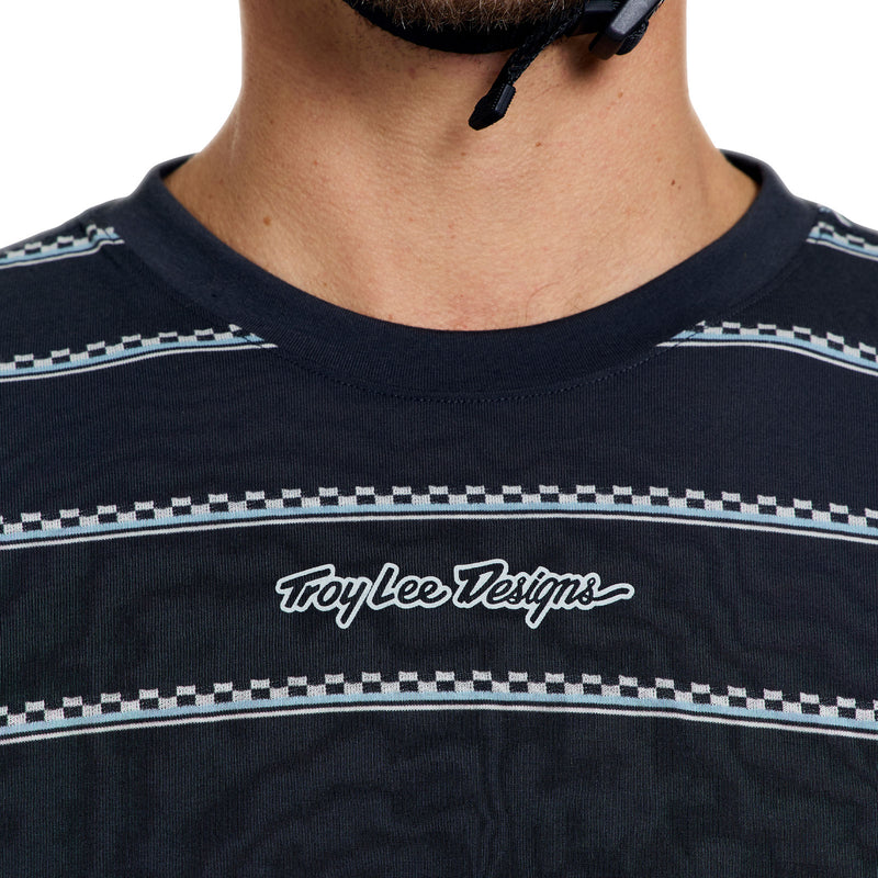 Troy Lee Designs Skyline Long Sleeve Ride Tee - One Eye - Aero Blue