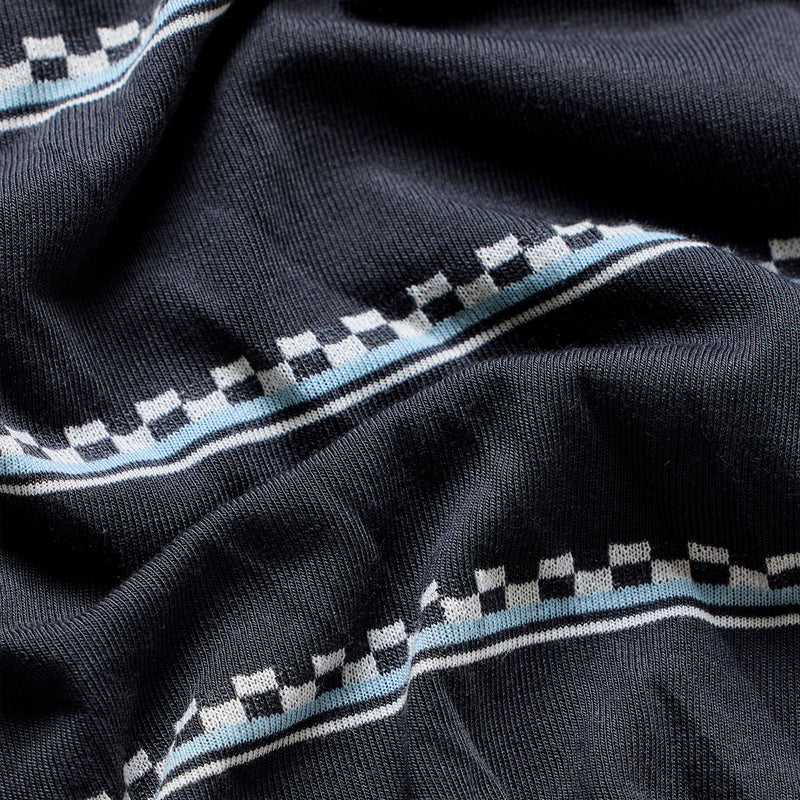 Troy Lee Designs Skyline Fakie Long Sleeve Ride Tee - Stripe - Carbon