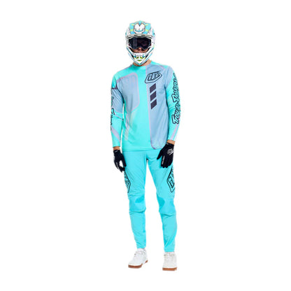 Troy Lee Designs Sprint Pro Short Sleeve MTB Jersey - Lowrider - Real Teal