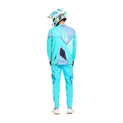 Troy Lee Designs Sprint Pro Short Sleeve MTB Jersey - Lowrider - Real Teal