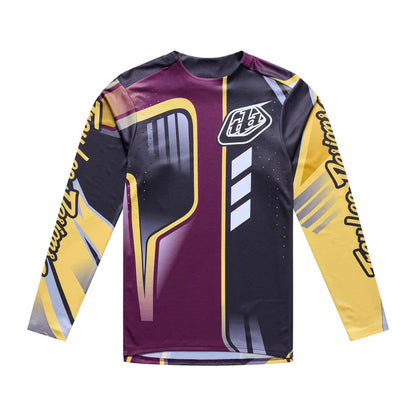 Troy Lee Designs Sprint Pro Short Sleeve MTB Jersey - Lowrider - Sangria