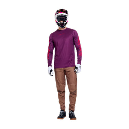 Troy Lee Designs Sprint Pro Short Sleeve MTB Jersey - Sangria
