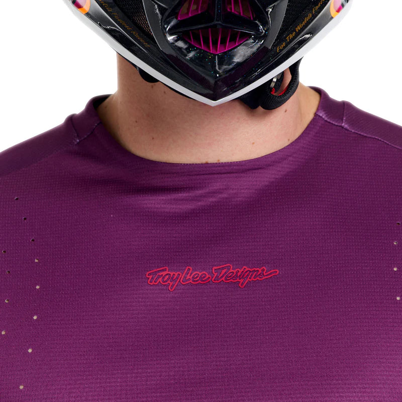 Troy Lee Designs Sprint Pro Short Sleeve MTB Jersey - Sangria