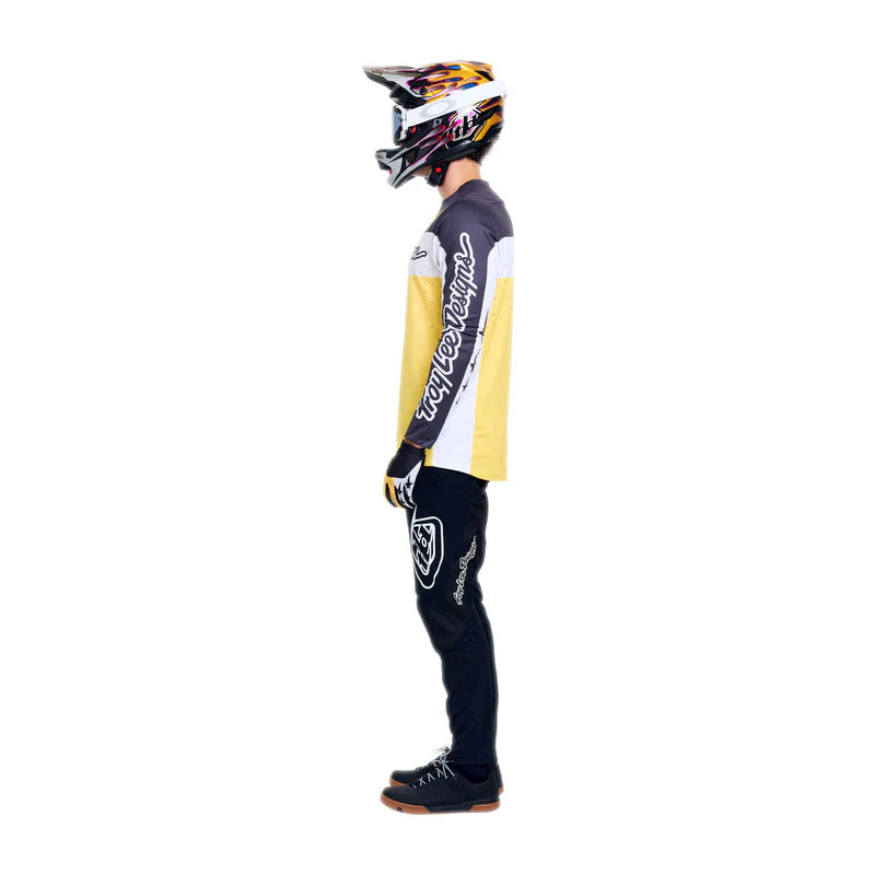 Troy Lee Designs Sprint Pro Short Sleeve MTB Jersey - Yo Moto - Butter