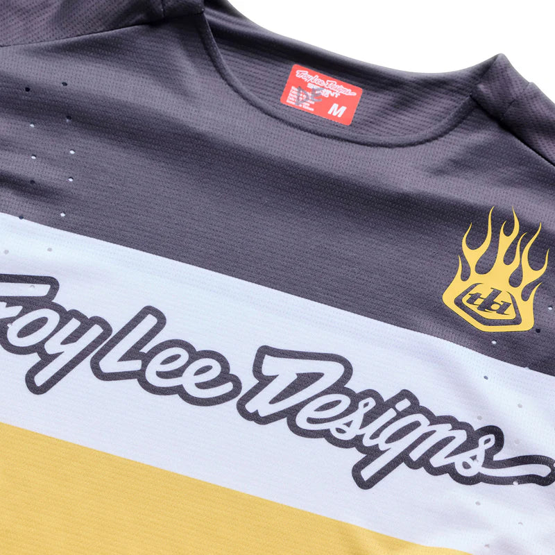 Troy Lee Designs Sprint Pro Short Sleeve MTB Jersey - Yo Moto - Butter