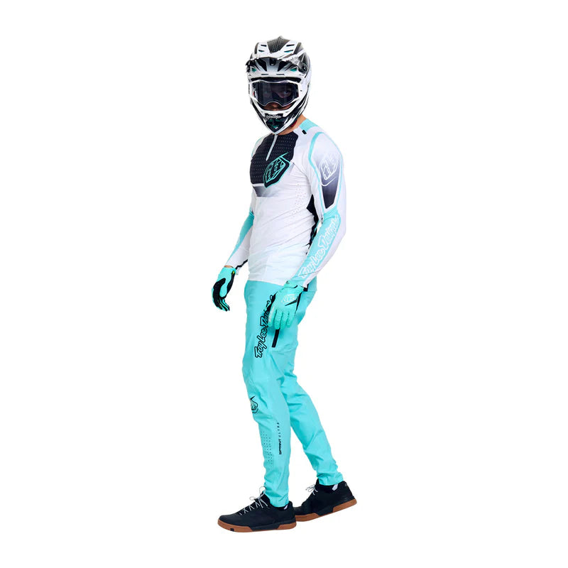 Troy Lee Designs Sprint Ultra Short Sleeve MTB Jersey - Proton - White