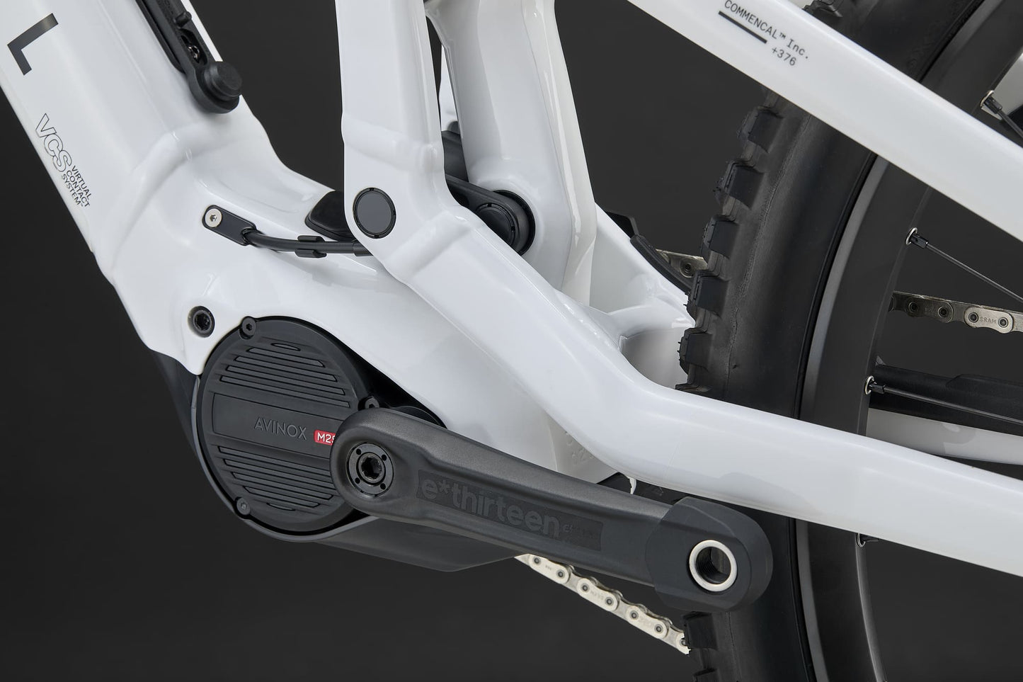Commencal Meta Power SX Avinox MX - RockShox - Pure White