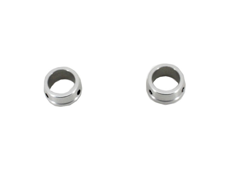 Profile Design Grip Stop Clamps - Silver - Silver