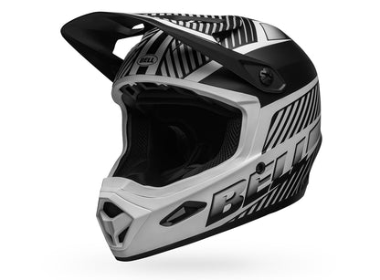 Bell Transfer Full Face Helmet - Matt Black-White