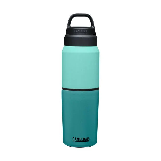 Camelbak MultiBev Vacuum Insulated Stainless Steel Bottle - 17oz/12oz - Coastal-Lagoon