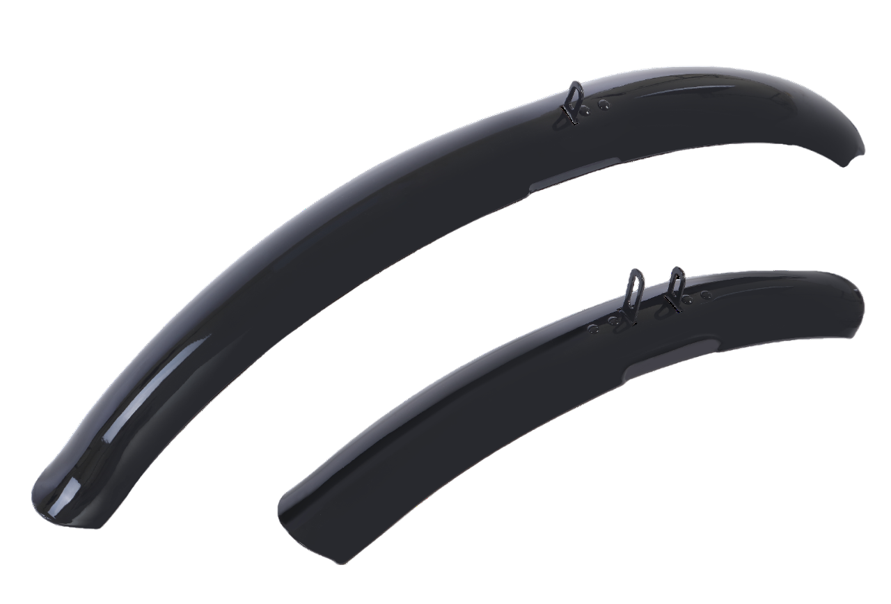 CBO Kruzer King Full Coverage Fender Set - Black