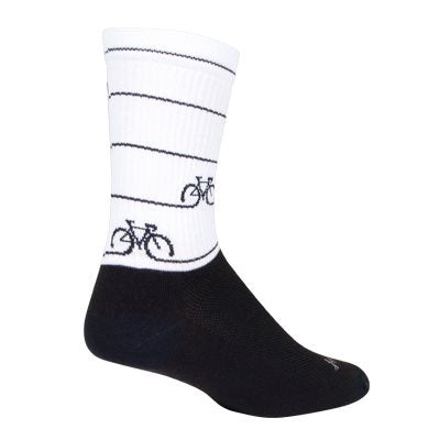 SockGuy 6" Crew Sock - Cyclepath