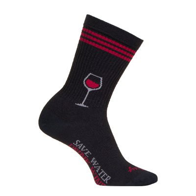 SockGuy 6" Crew Sock - Noir