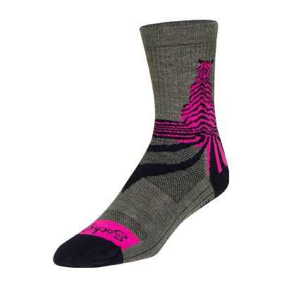 SockGuy 6" Wool Sock - Savage