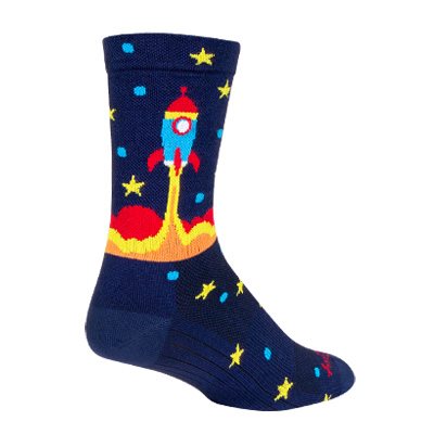 SockGuy 6" Crew Sock - Rocket Socket
