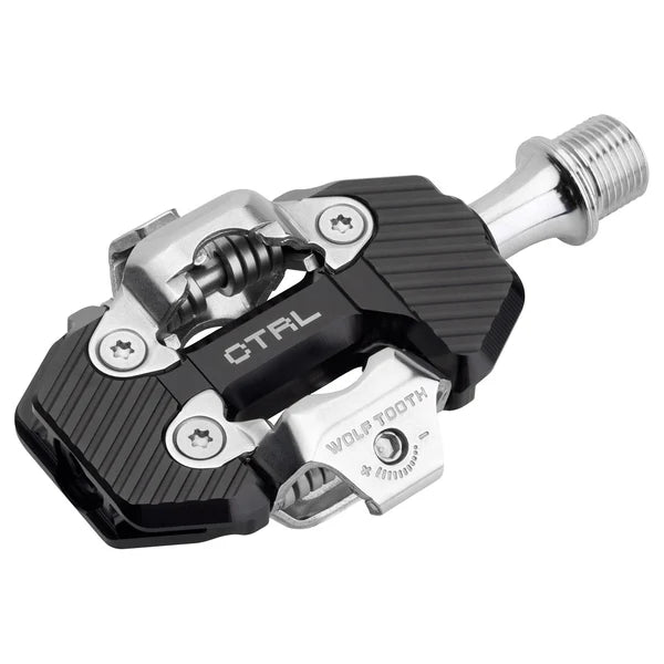 Wolf Tooth Components CTRL Trail Clipless MTB Pedal - Black