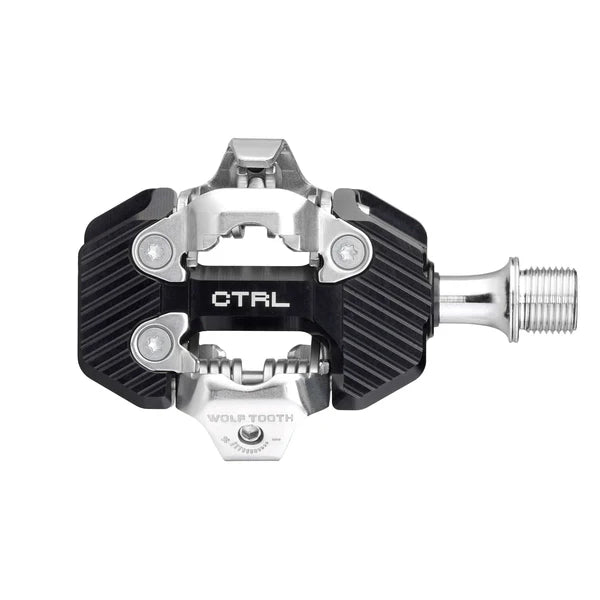 Wolf Tooth Components CTRL Trail Clipless MTB Pedal - Black