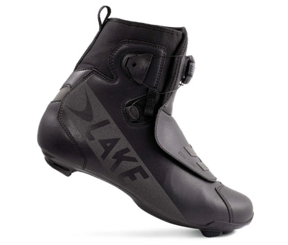 Lake CX146 SPD Winter Road Boot - Black-Black Reflective