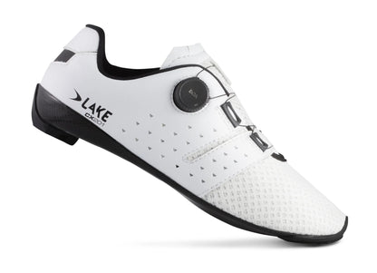 Lake CX201 Road Shoe - White-Black