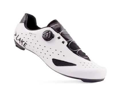 Lake CX219 Road Shoe - White-Black
