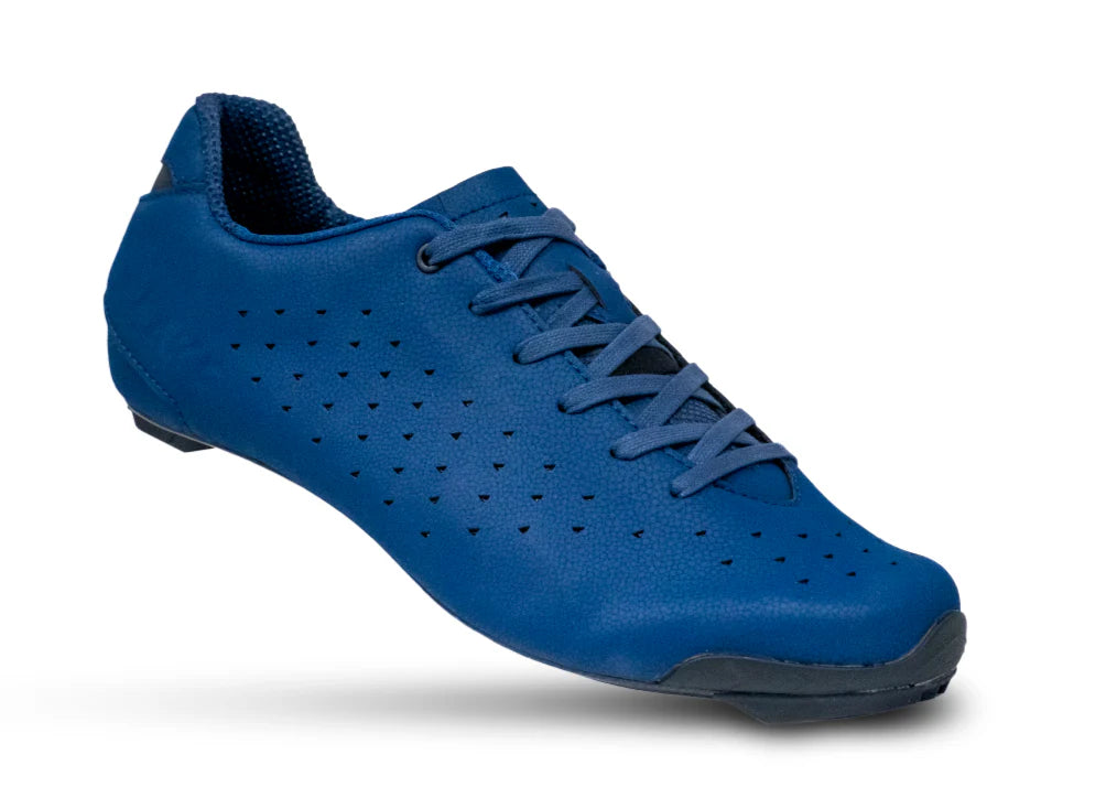 Lake CX21C Road Shoe - Blue-Black Clarino