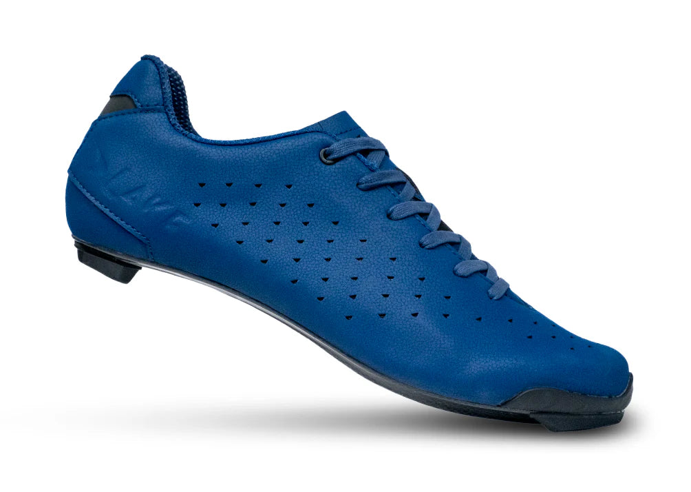 Lake CX21C Road Shoe - Blue-Black Clarino – Cambria Bike