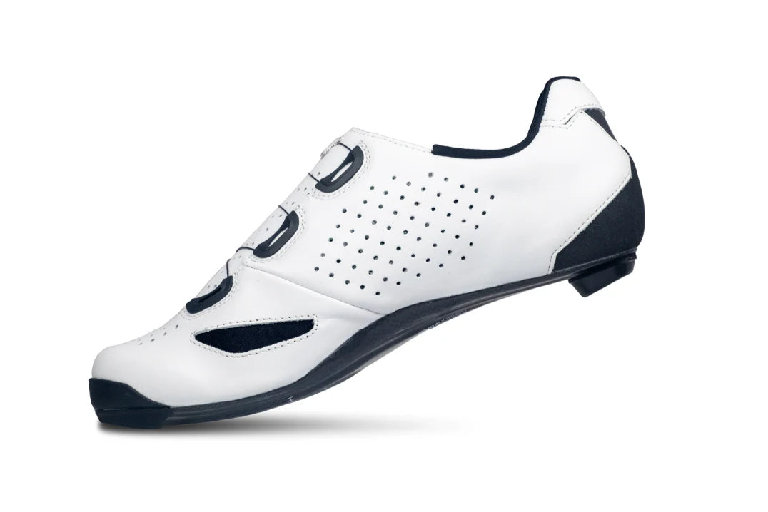 Lake CX239 Road Shoe - Wide - White-Black
