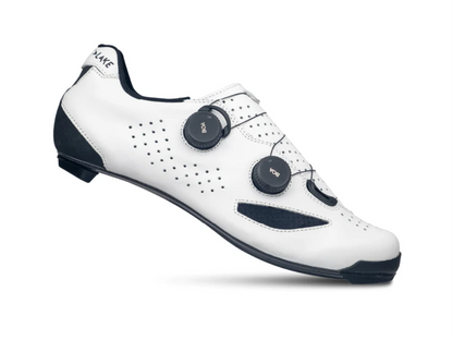 Lake CX239 Road Shoe - Wide - White-Black