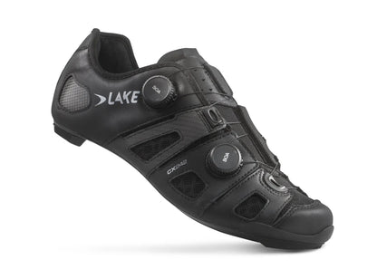 Lake CX242 Road Shoe - Black-Silver