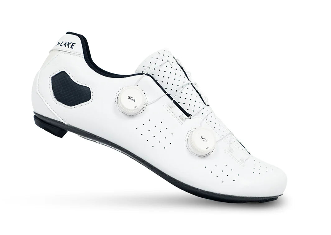 Lake CX333 Road Shoe - Womens - White Clarino
