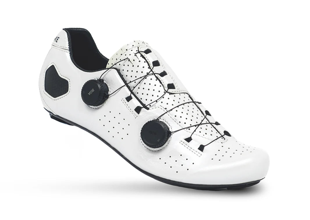 Lake CX333 Road Shoe - Womens - White-Black