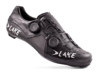Lake CX403 Road Shoe - Womens - Black-Silver