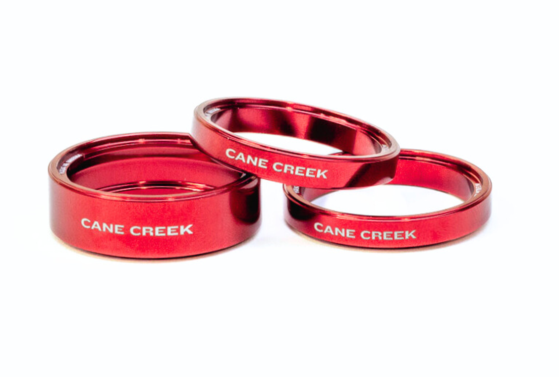 Cane Creek Interlok Spacer Kit - Red