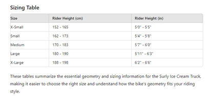 Surly Ice Cream Truck 26" Fat Bike - Warm Cheese