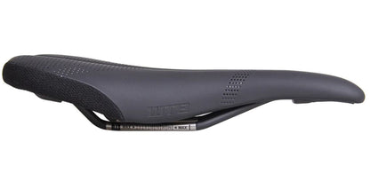 WTB Silverado 265 Medium Saddle - Titanium Rail - Black