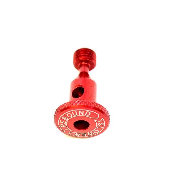 Fox Suspension Rebound Adjuster Knob - Red