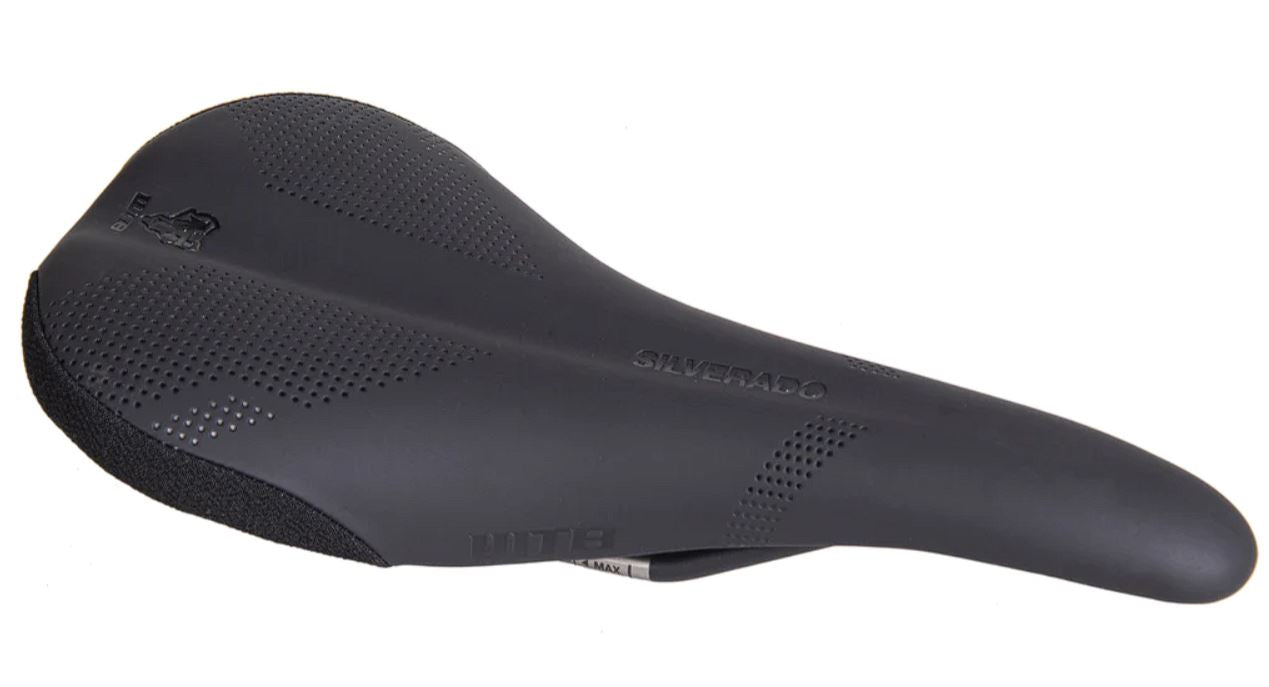 WTB Silverado 265 Medium Saddle Titanium Rail Black Cambria Bike