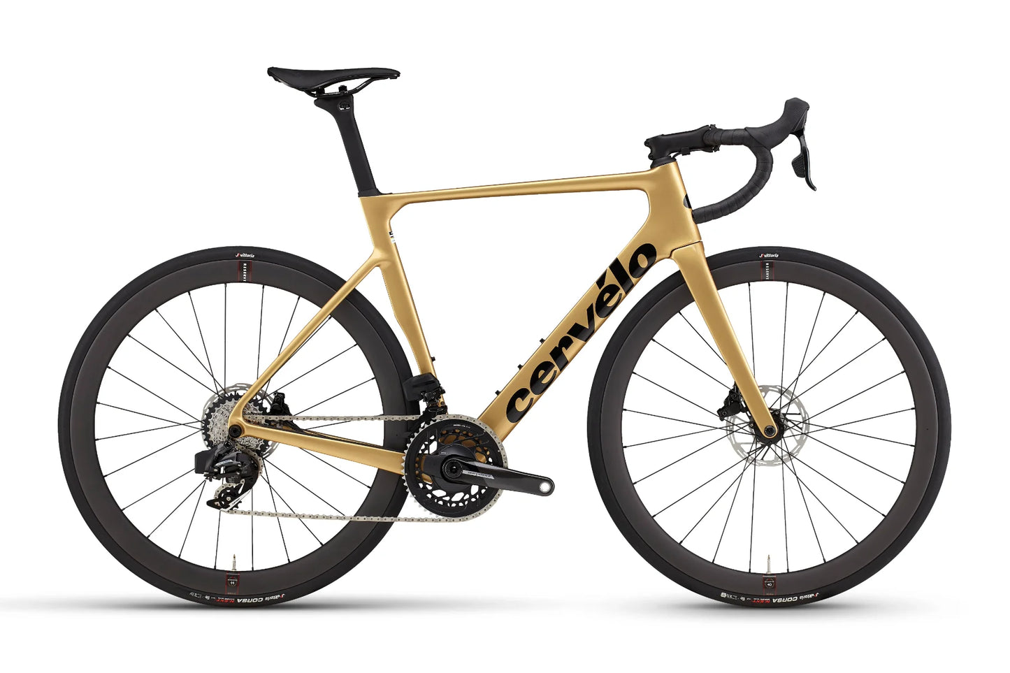 Cervelo Soloist 700c Force eTap AXS Gold Dust Cambria Bike