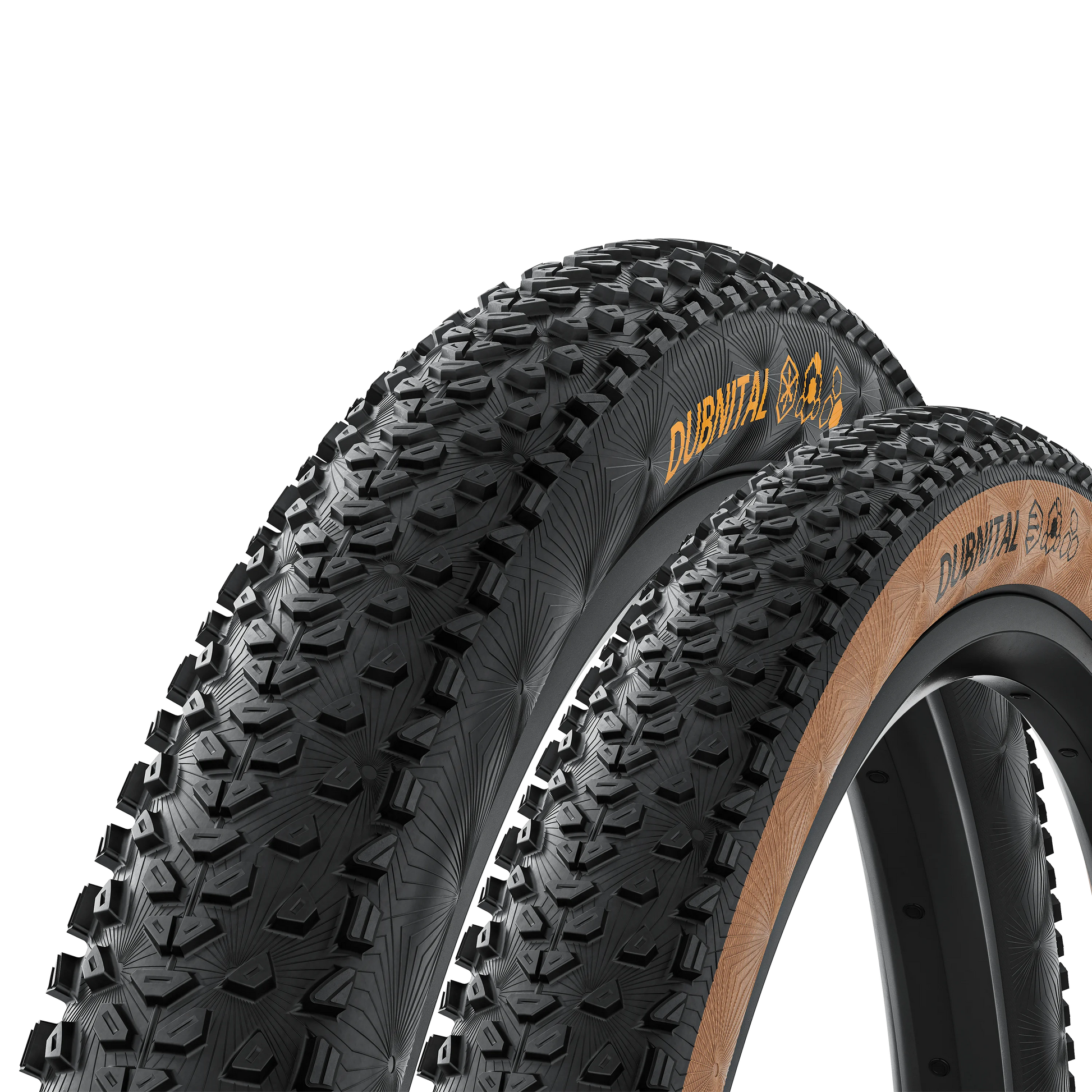 Continental Dubnital Tire, 29 x 2.40 / Rapid Trail / Black/Transparent
