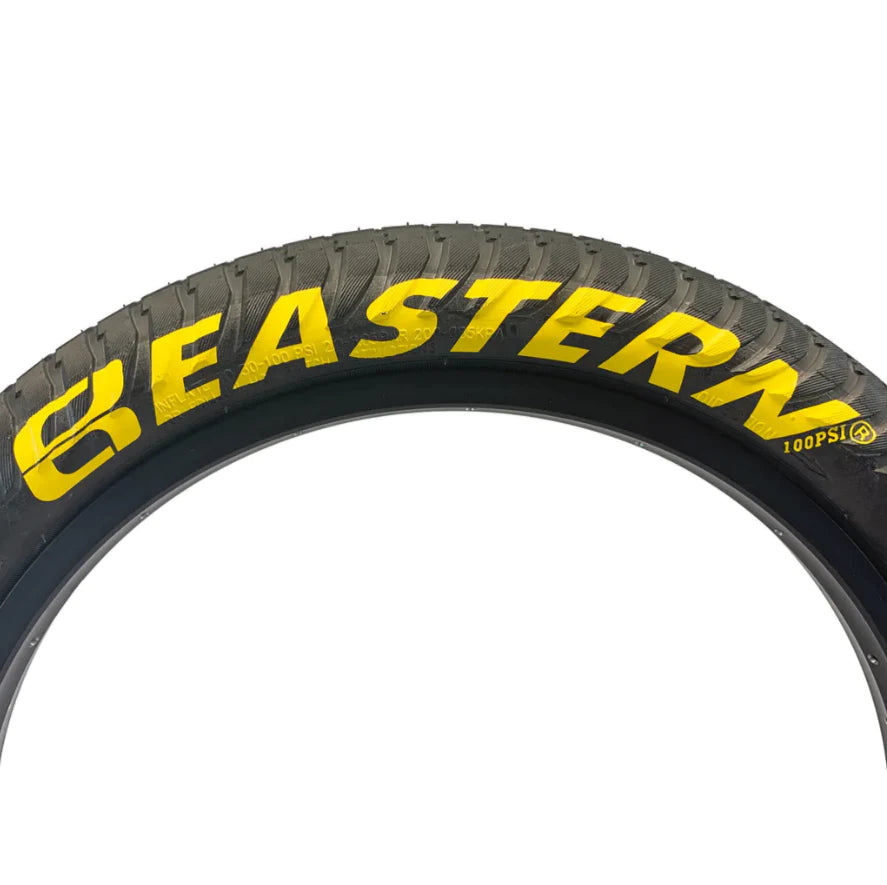 Eastern Curb Monkey II 20" BMX Tire - Black-Yellow