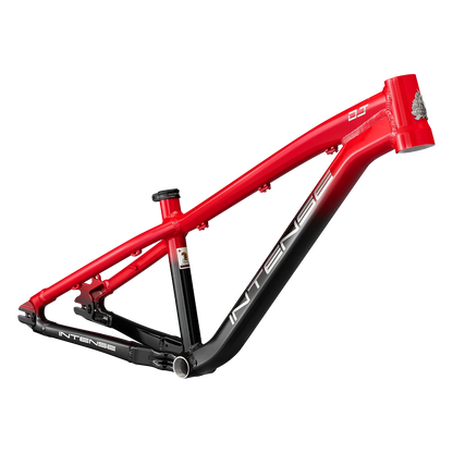 Intense DJ 26 Frame - Gloss Red to Black Fade - 2026 – Cambria Bike