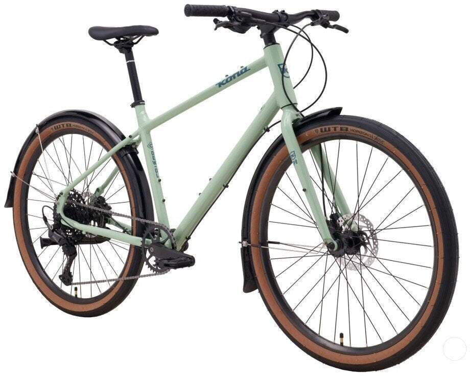 自転車本体 KONA DEW Kona Dew Deluxe 700c - Gloss Jade - 2025 – Cambria Bike