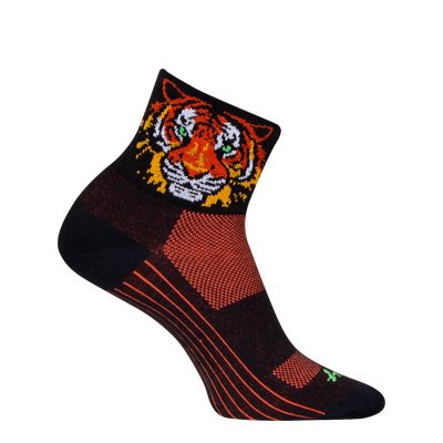 SockGuy Classic 3" Cuff Sock - Easy Tiger